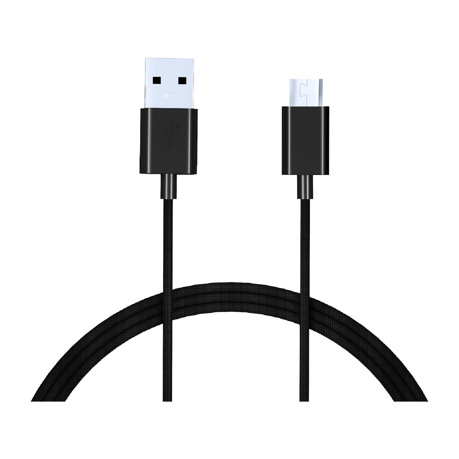 Buy Croma Type A To Micro Usb Feet M Cable Sync And Charge Black Online Croma